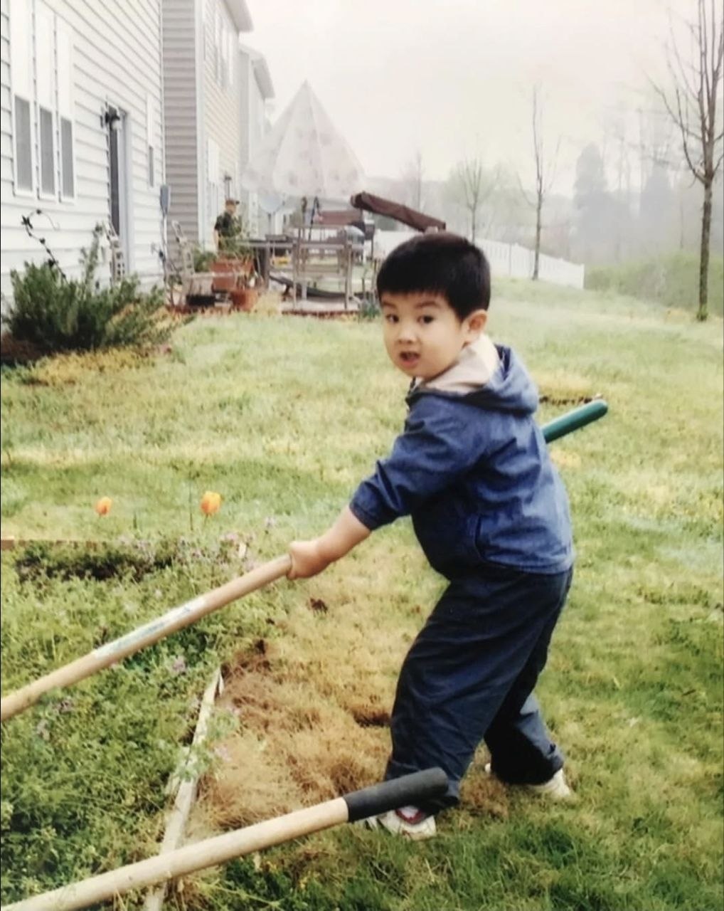 William Jin childhood photo